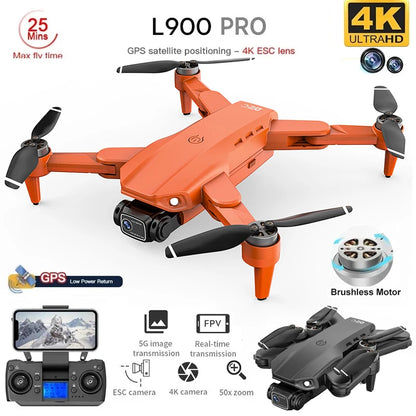 L900 Pro GPS Drone 4K Professional HD